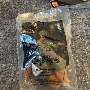 2001 McDonald's Disney The Country Bears Beary Barrinson #1 Happy Meal Toy
